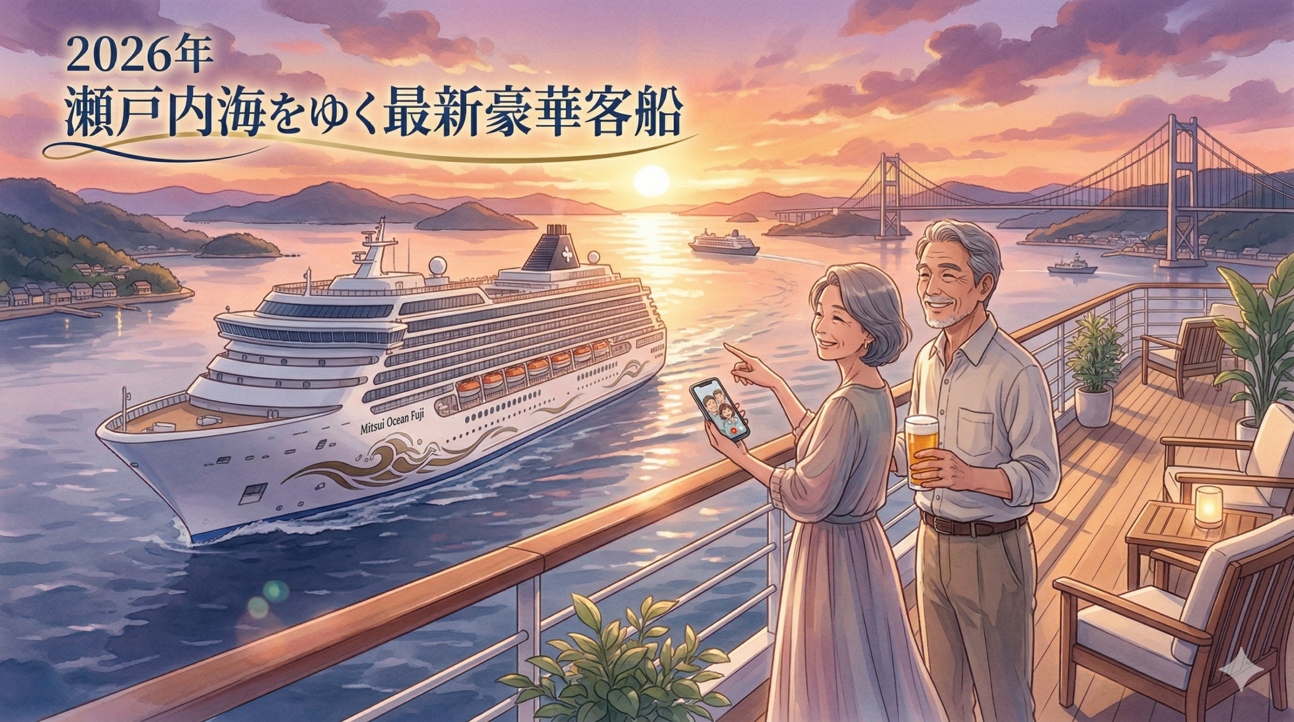 「2026年国内クルーズ最新事情｜シニアが熱狂する三井オーシャンフジと飛鳥Ⅲ、選ばれる5つの理由」