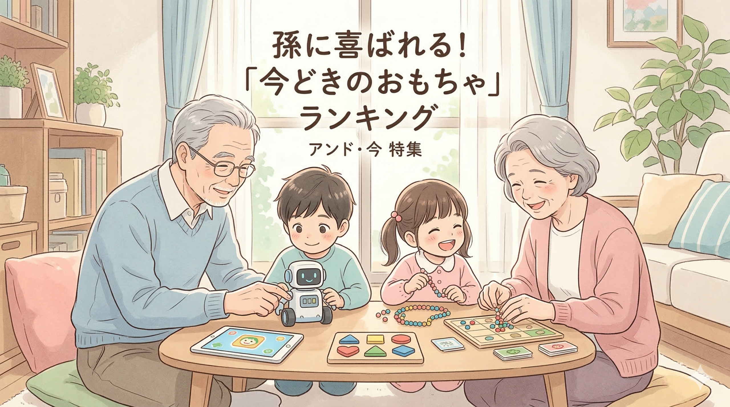 デジタル時代の孫活！「一緒に遊べる」最新おもちゃの正体とは？シニアのためのトレンド読本