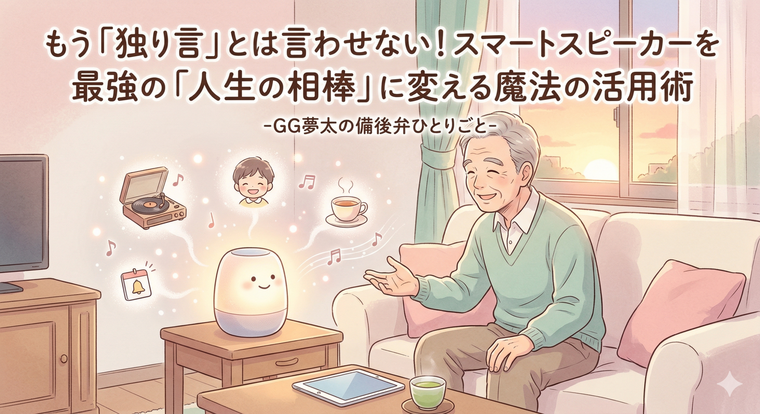 スマートスピーカーを最強の「人生の相棒」に変える魔法の活用術