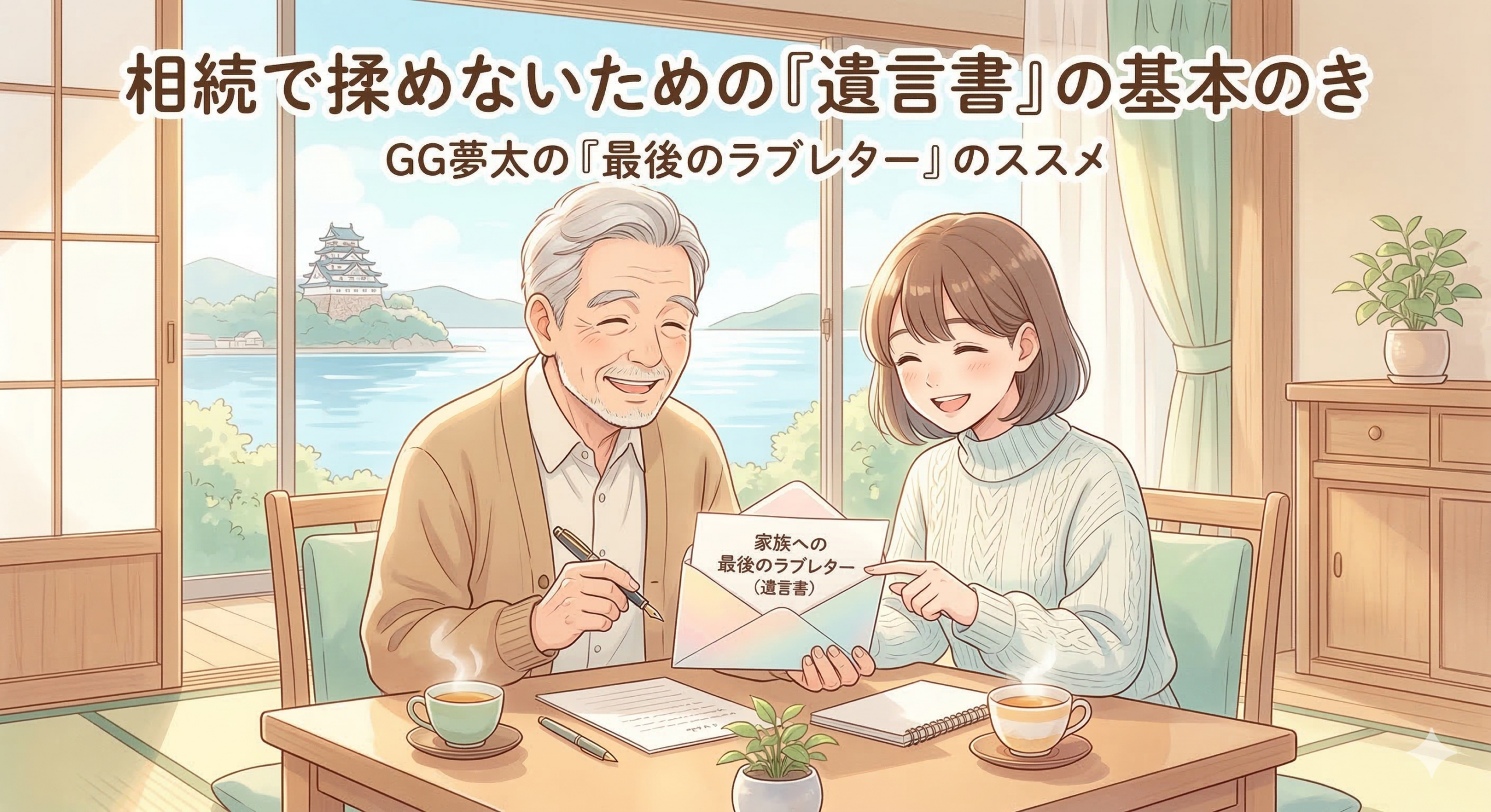 相続で揉めないための「遺言書」の基本のき