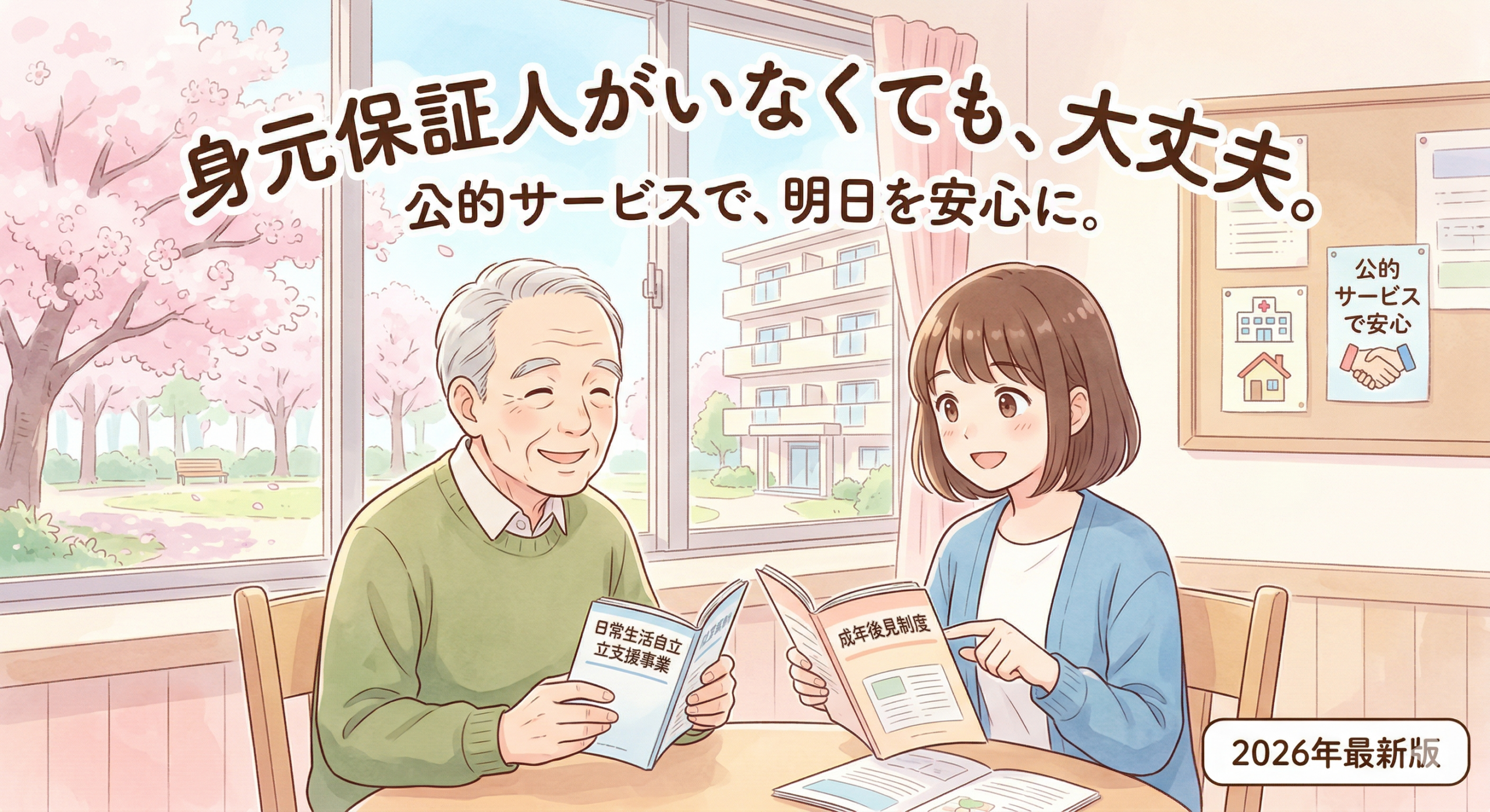 身元保証人がいない！入院・施設で困らない「公的サービス」完全ガイド【2026年最新版】