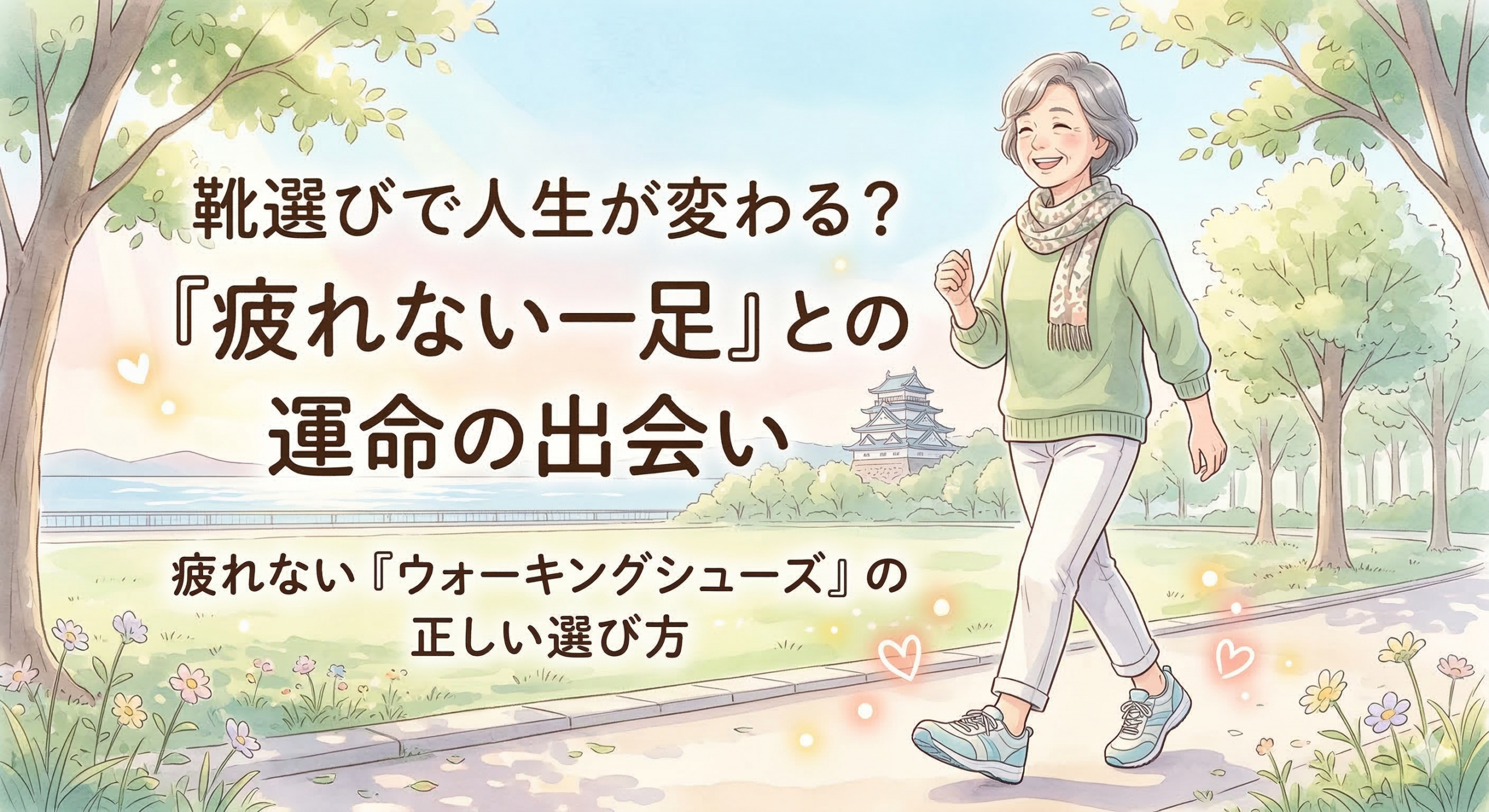 靴選びで人生が変わる？「疲れない一足」との運命の出会い