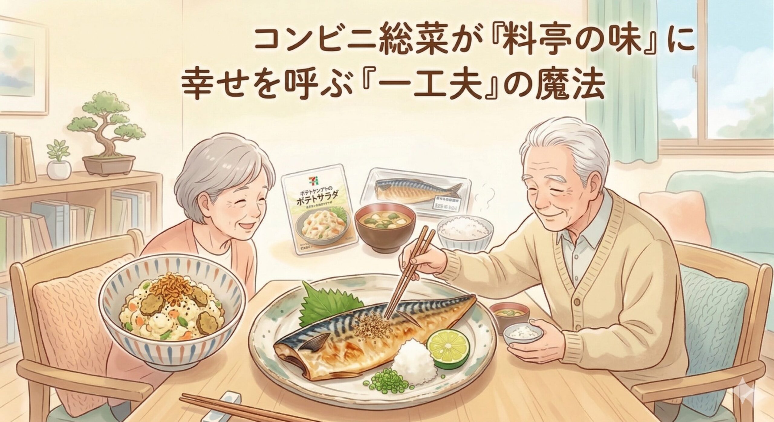 コンビニ総菜が「料亭の味」に化ける？魔法の1分アレンジで夕食を輝かせる秘策