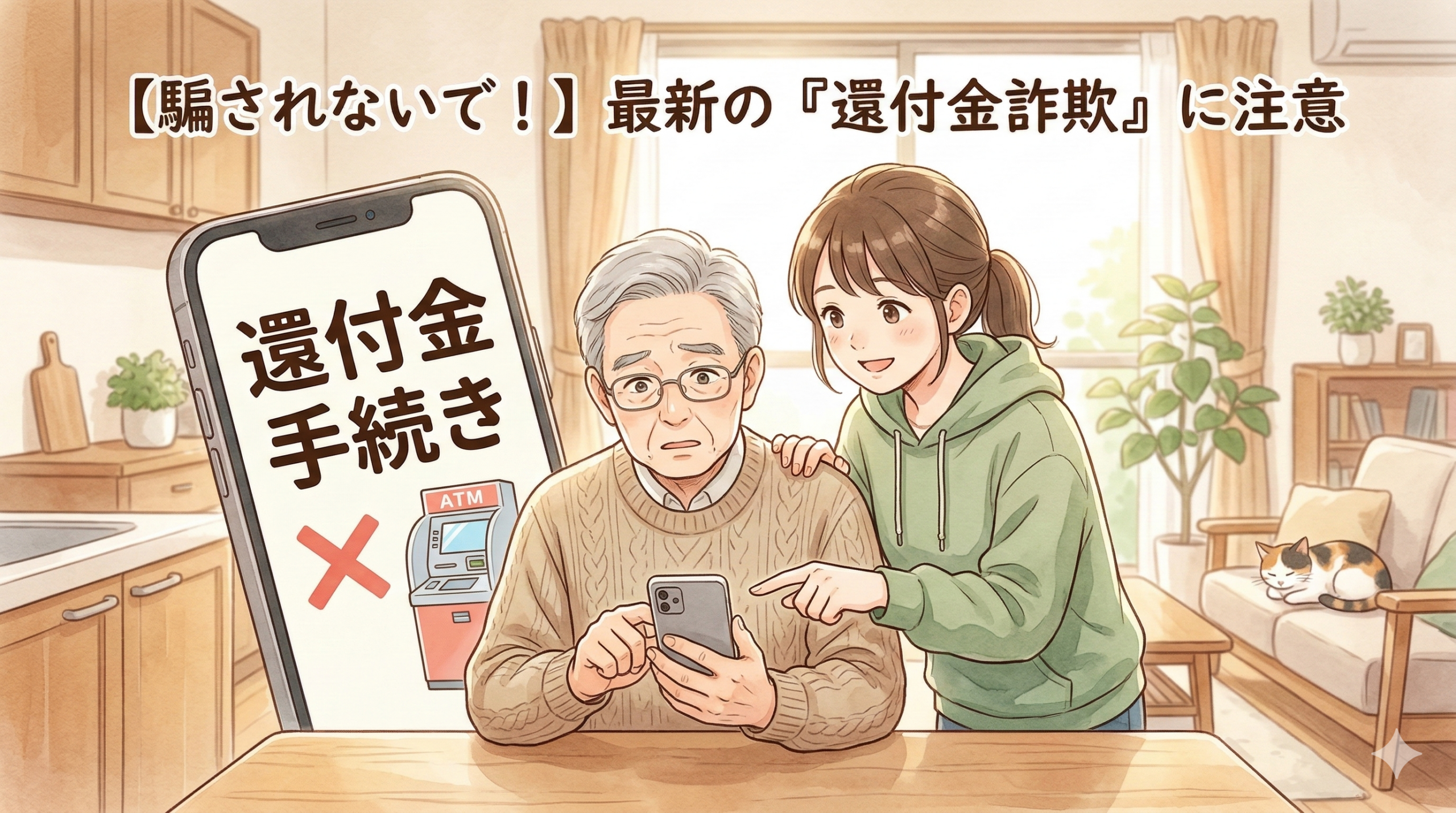 【完全版】還付金詐欺を見破るチェックリスト｜手口・対策・相談先まとめ